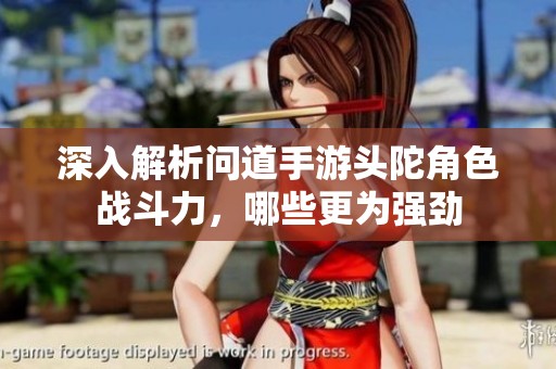 深入解析问道手游头陀角色战斗力，哪些更为强劲
