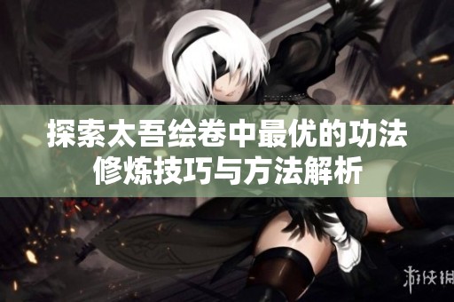 探索太吾绘卷中最优的功法修炼技巧与方法解析