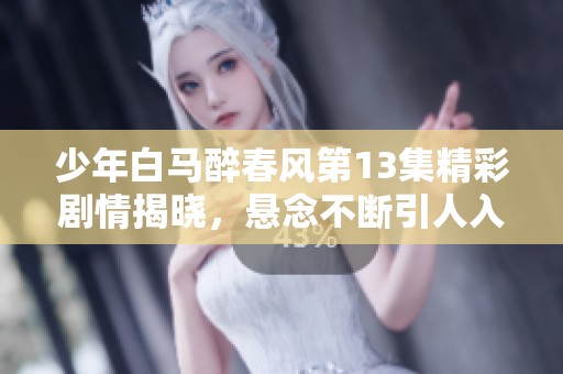 少年白马醉春风第13集精彩剧情揭晓，悬念不断引人入胜