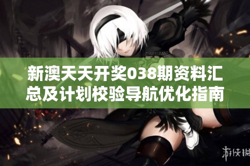 新澳天天开奖038期资料汇总及计划校验导航优化指南