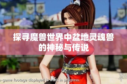 探寻魔兽世界中盆地灵魂兽的神秘与传说