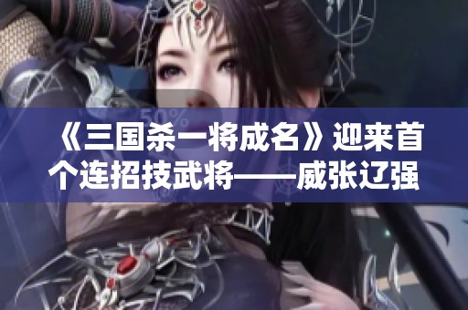 《三国杀一将成名》迎来首个连招技武将——威张辽强势登场！