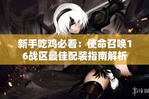 新手吃鸡必看：使命召唤16战区最佳配装指南解析