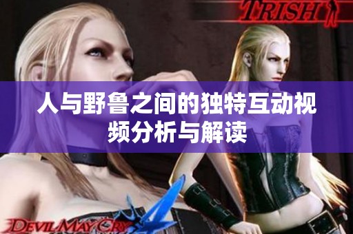 人与野鲁之间的独特互动视频分析与解读