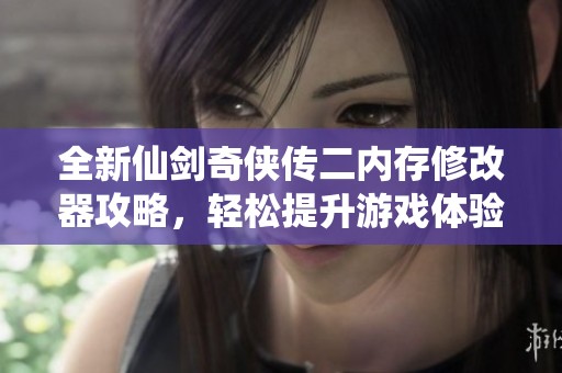 全新仙剑奇侠传二内存修改器攻略，轻松提升游戏体验与乐趣的最佳选择