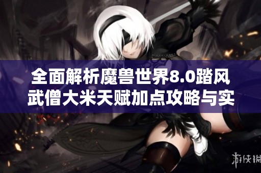 全面解析魔兽世界8.0踏风武僧大米天赋加点攻略与实用技巧分享