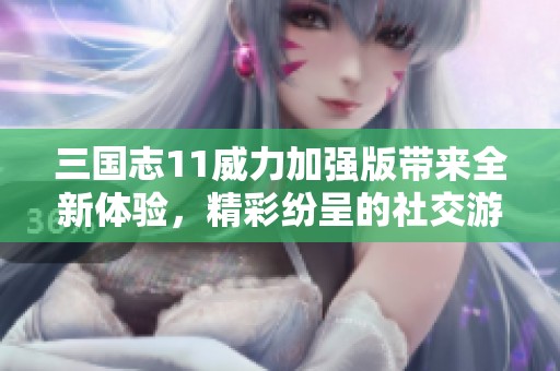 三国志11威力加强版带来全新体验，精彩纷呈的社交游戏大揭秘