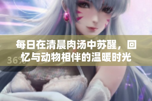每日在清晨肉汤中苏醒，回忆与动物相伴的温暖时光