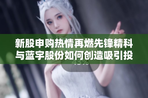 新股申购热情再燃先锋精科与蓝宇股份如何创造吸引投资的传奇故事