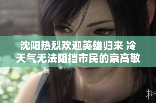 沈阳热烈欢迎英雄归来 冷天气无法阻挡市民的崇高敬意与热情