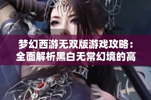 梦幻西游无双版游戏攻略：全面解析黑白无常幻境的高效作战策略与技巧