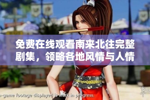 免费在线观看南来北往完整剧集，领略各地风情与人情冷暖