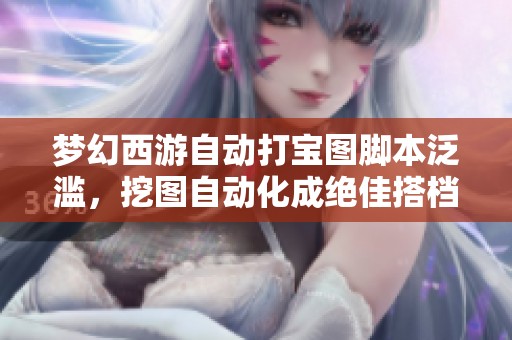 梦幻西游自动打宝图脚本泛滥，挖图自动化成绝佳搭档助力玩家提升效率