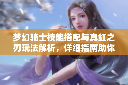 梦幻骑士技能搭配与真红之刃玩法解析，详细指南助你轻松上手