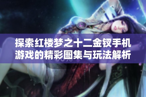 探索红楼梦之十二金钗手机游戏的精彩图集与玩法解析带你领略经典魅力