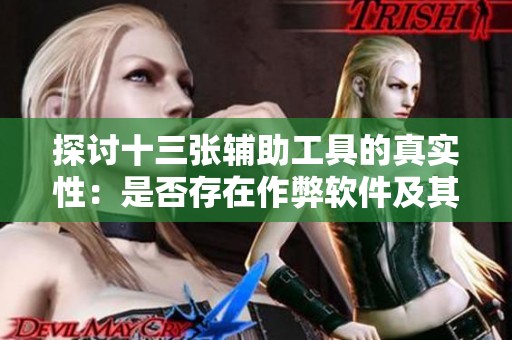 探讨十三张辅助工具的真实性：是否存在作弊软件及其影响分析