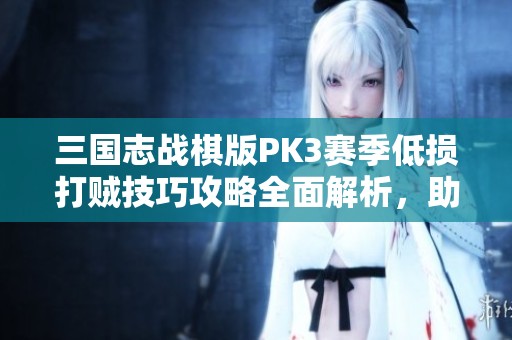 三国志战棋版PK3赛季低损打贼技巧攻略全面解析，助你轻松获胜