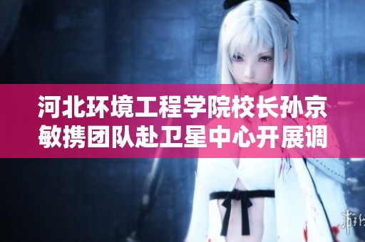 河北环境工程学院校长孙京敏携团队赴卫星中心开展调研与交流活动