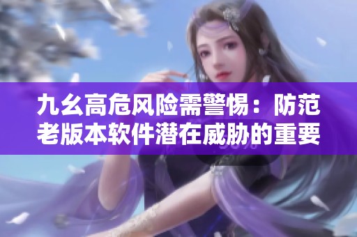 九幺高危风险需警惕：防范老版本软件潜在威胁的重要性分析