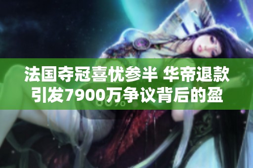 法国夺冠喜忧参半 华帝退款引发7900万争议背后的盈利真相你了解吗