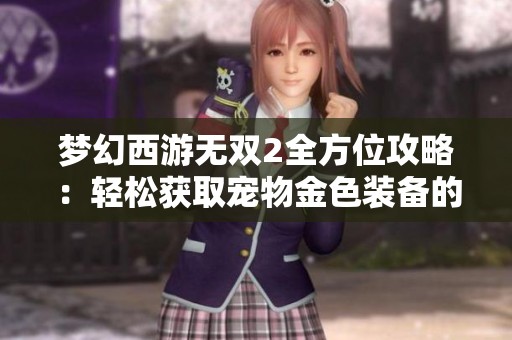 梦幻西游无双2全方位攻略：轻松获取宠物金色装备的高效策略解析