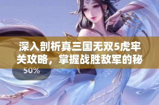 深入剖析真三国无双5虎牢关攻略，掌握战胜敌军的秘密秘籍与策略分享