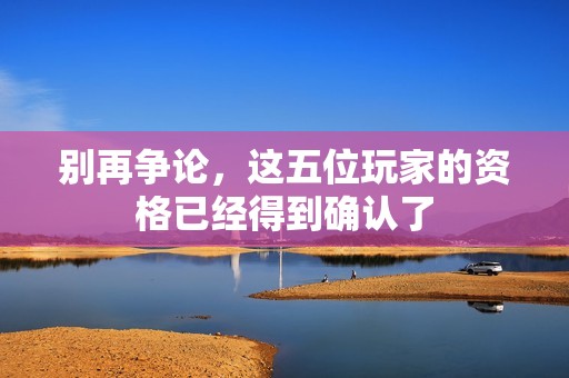别再争论，这五位玩家的资格已经得到确认了
