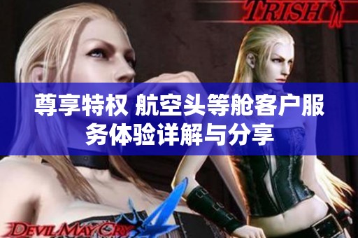 尊享特权 航空头等舱客户服务体验详解与分享