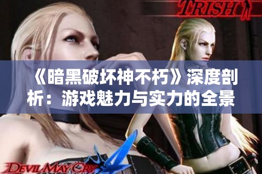 《暗黑破坏神不朽》深度剖析：游戏魅力与实力的全景解析