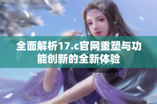 全面解析17.c官网重塑与功能创新的全新体验