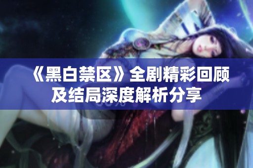 《黑白禁区》全剧精彩回顾及结局深度解析分享