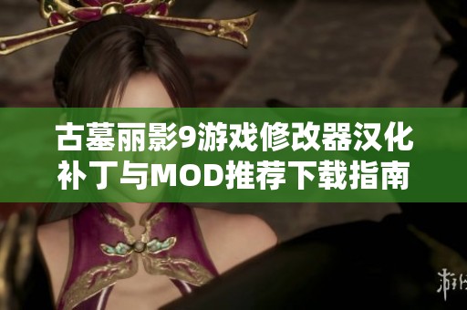古墓丽影9游戏修改器汉化补丁与MOD推荐下载指南
