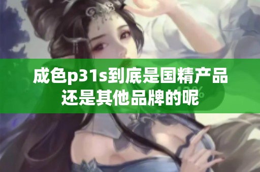 成色p31s到底是国精产品还是其他品牌的呢