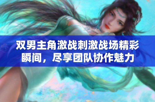 双男主角激战刺激战场精彩瞬间，尽享团队协作魅力