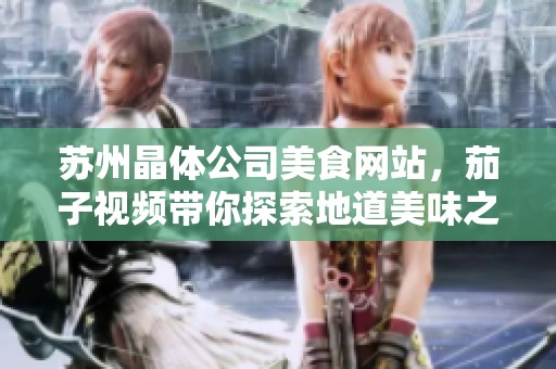 苏州晶体公司美食网站，茄子视频带你探索地道美味之旅