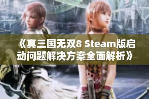 《真三国无双8 Steam版启动问题解决方案全面解析》