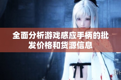 全面分析游戏感应手柄的批发价格和货源信息