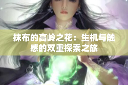 抹布的高岭之花：生机与触感的双重探索之旅