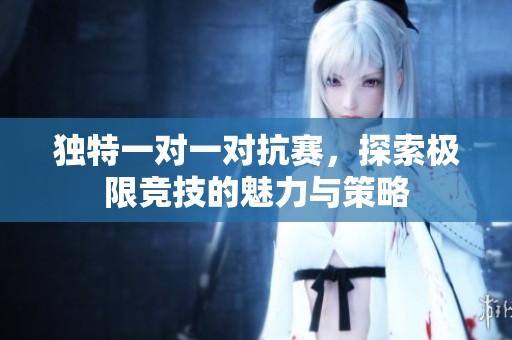独特一对一对抗赛，探索极限竞技的魅力与策略