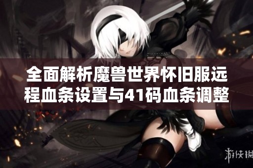 全面解析魔兽世界怀旧服远程血条设置与41码血条调整方法