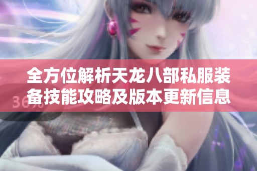 全方位解析天龙八部私服装备技能攻略及版本更新信息