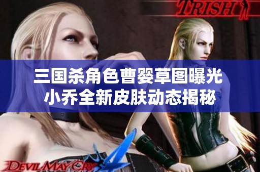 三国杀角色曹婴草图曝光 小乔全新皮肤动态揭秘