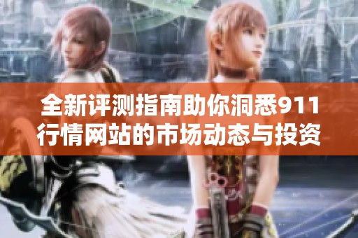 全新评测指南助你洞悉911行情网站的市场动态与投资机会