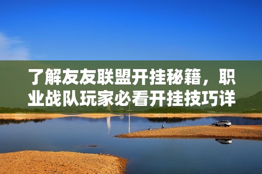 了解友友联盟开挂秘籍，职业战队玩家必看开挂技巧详解