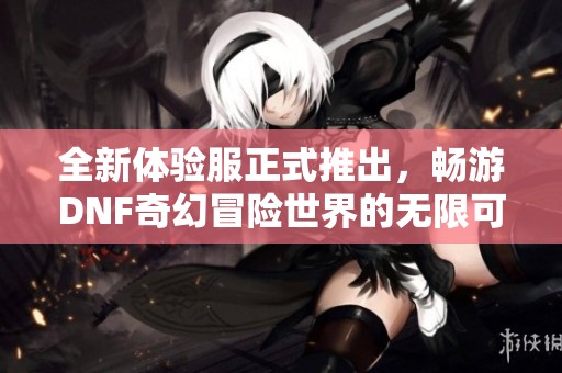 全新体验服正式推出，畅游DNF奇幻冒险世界的无限可能