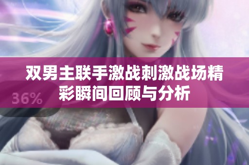 双男主联手激战刺激战场精彩瞬间回顾与分析