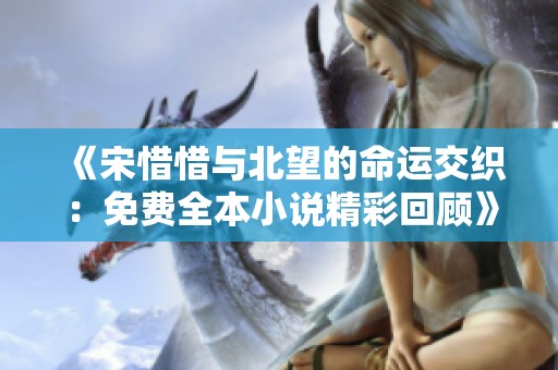 《宋惜惜与北望的命运交织：免费全本小说精彩回顾》