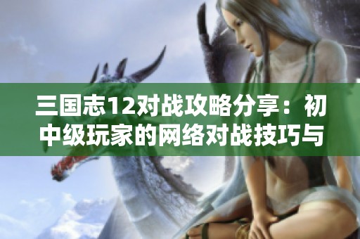 三国志12对战攻略分享：初中级玩家的网络对战技巧与策略解析