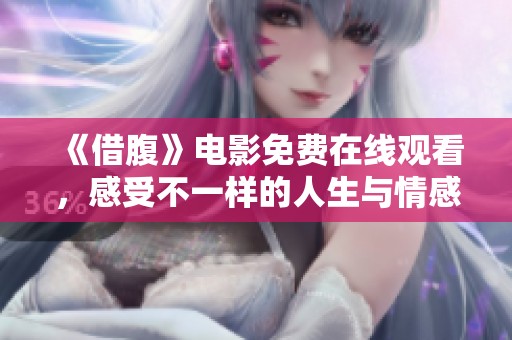 《借腹》电影免费在线观看，感受不一样的人生与情感交织之旅
