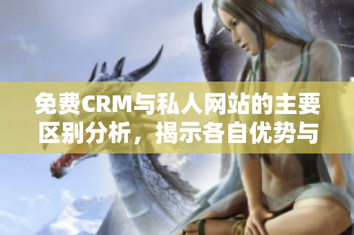 免费CRM与私人网站的主要区别分析，揭示各自优势与适用场景